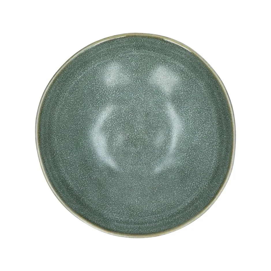 Pomax Vaisselle-NÉBOA - bol à soupe - grès - DIA 20 x H 6,5 cm - gris bleu