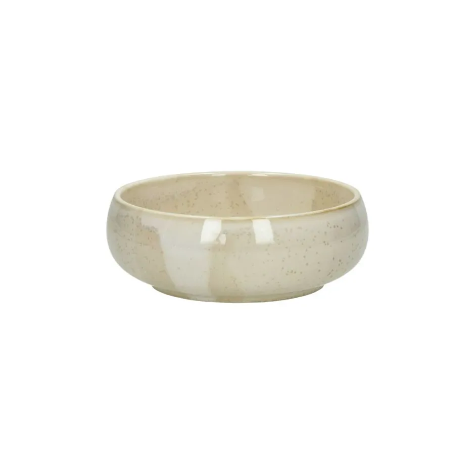 Pomax Vaisselle-NOUGAT - bol à céréales - porcelaine - DIA 15,7 x H 5,4 cm - beige