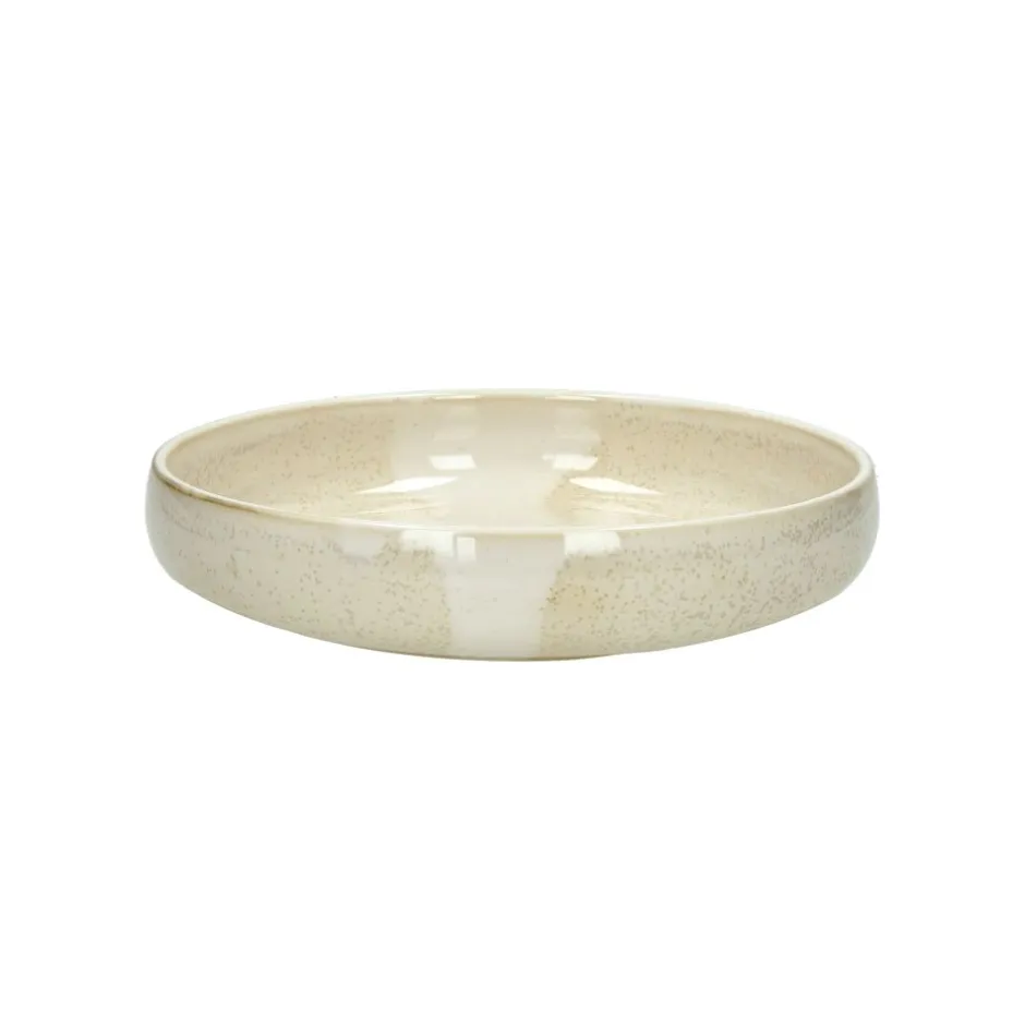 Pomax Vaisselle-NOUGAT - bol à soupe - porcelaine - DIA 21,6 x H 4,6 cm - beige