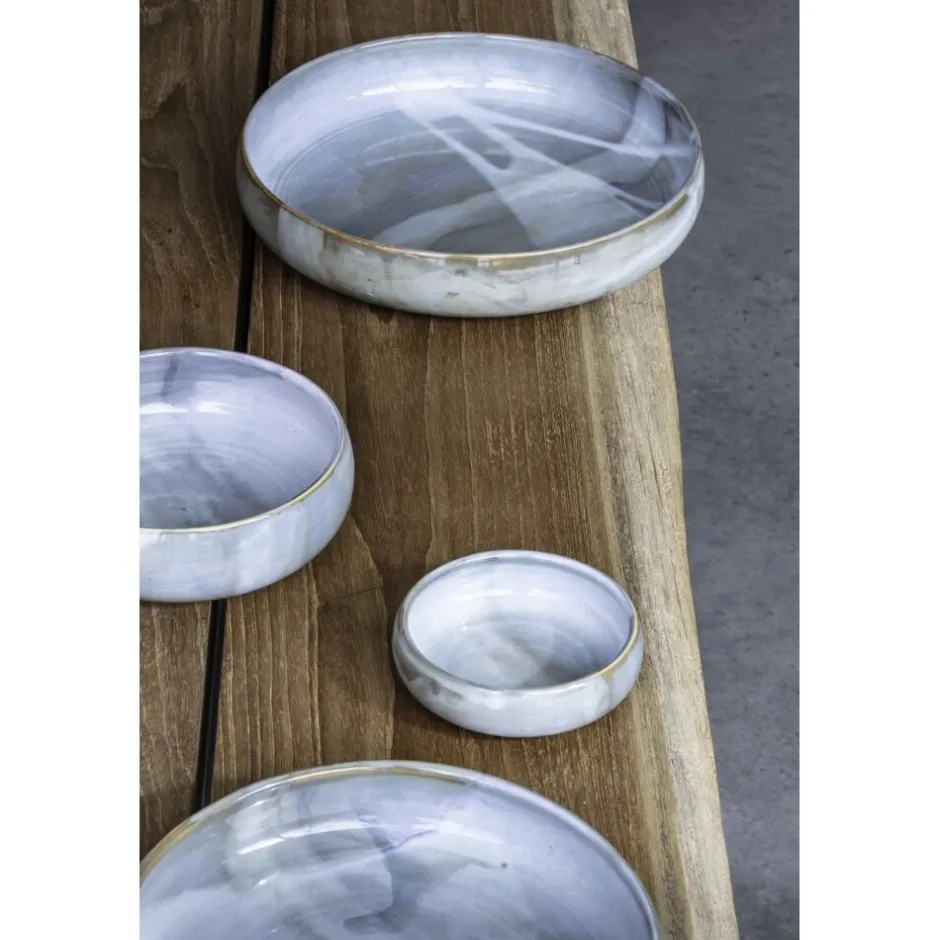 Pomax Vaisselle-NOUGAT - mini bol - porcelaine - DIA 10,9 x H 3,6 cm - bleu claire