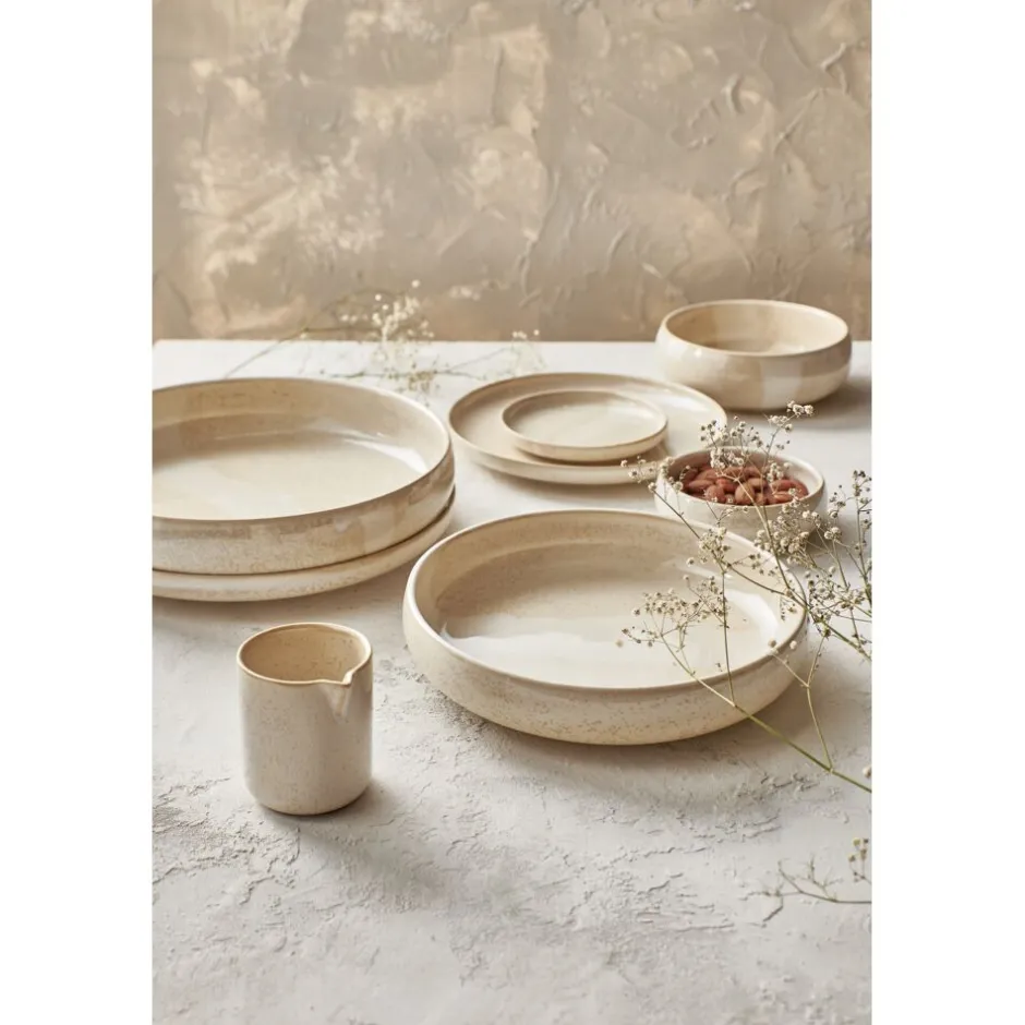 Pomax Vaisselle-NOUGAT - tasse de sauce/lait - porcelaine - L 7 x W 6 x H 7,3 cm - beige
