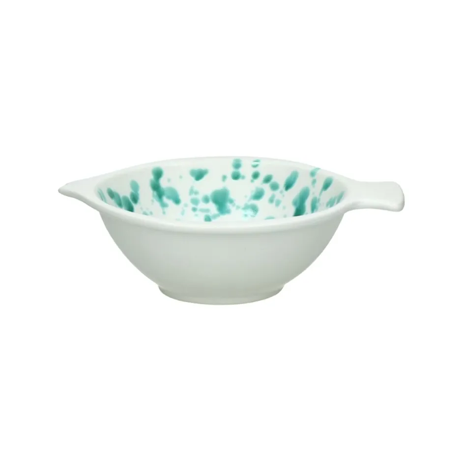 Pomax Vaisselle-OCEAN - bol à soupe - grès - L 22 x W 19 x H 7 cm - turquoise