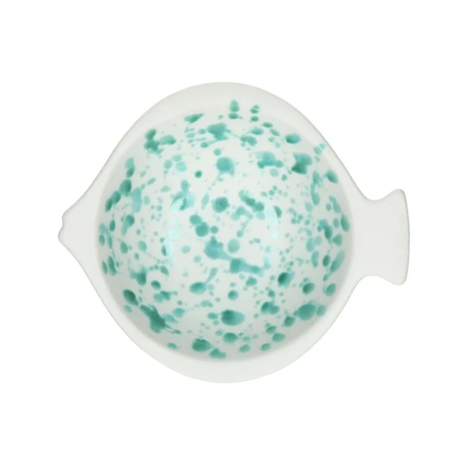 Pomax Vaisselle-OCEAN - bol à soupe - grès - L 22 x W 19 x H 7 cm - turquoise