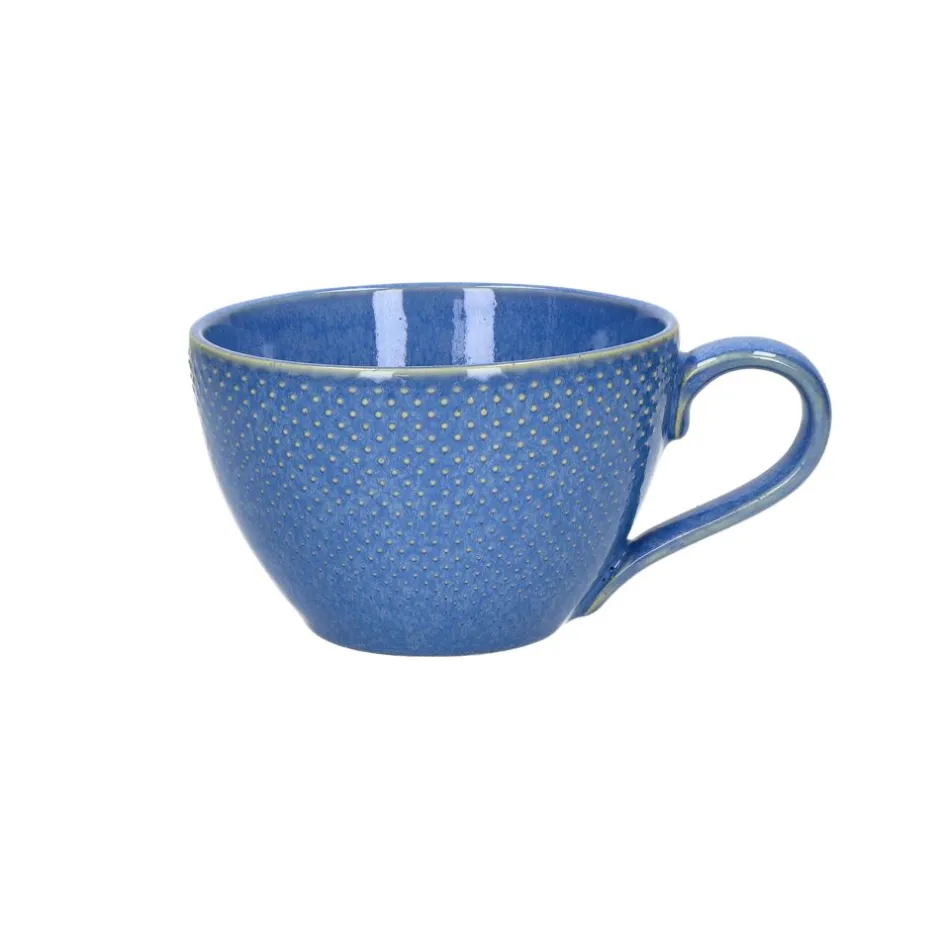 Pomax Vaisselle-ONDA - mug - porcelaine - L 15,8 x W 11,8 x H 7,6 cm - encre