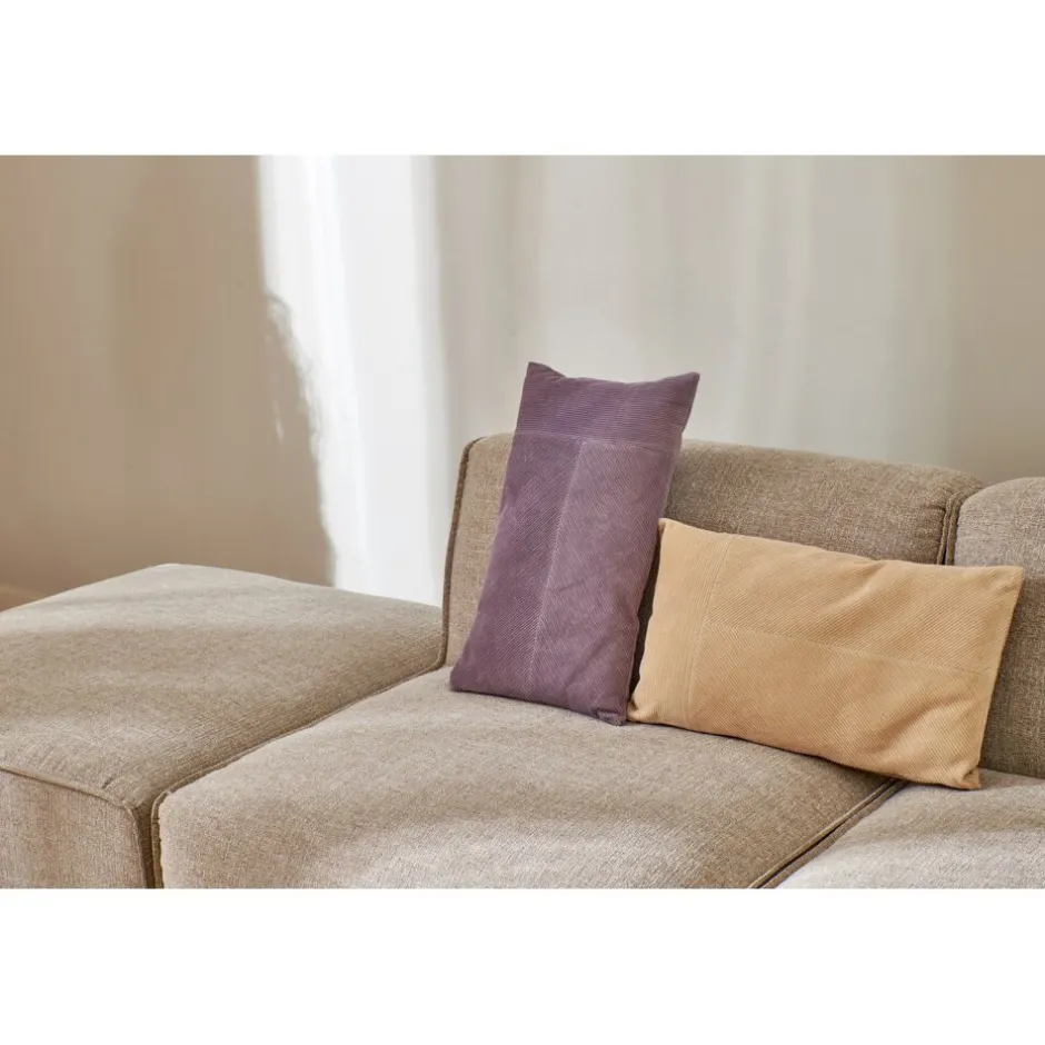Pomax Canapés-OTIS - pouf - tissu - L 90 x W 90 x H 41,5 cm - beige