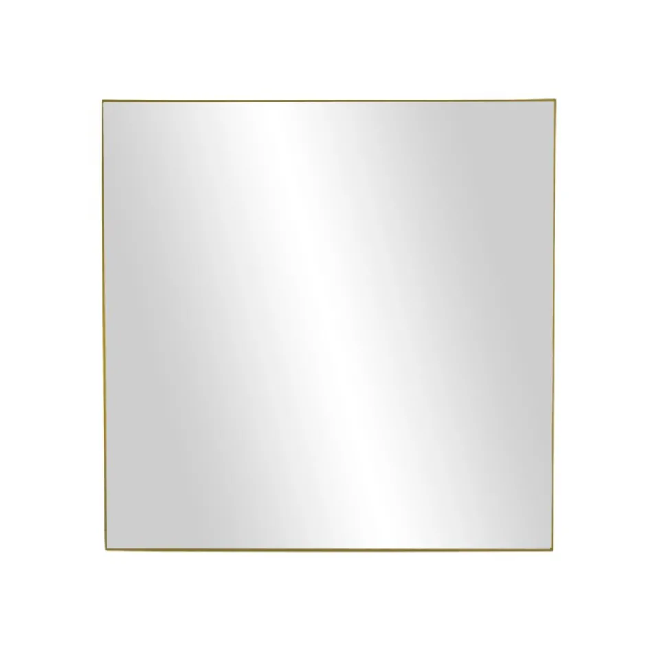 Pomax Miroirs-PALACE - miroir - métal - L 80 x W 3 x H 80 cm - or