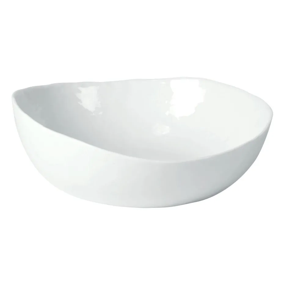 Pomax Vaisselle-PORCELINO WHITE - bol à soupe - porcelaine - DIA 21 x H 6 cm