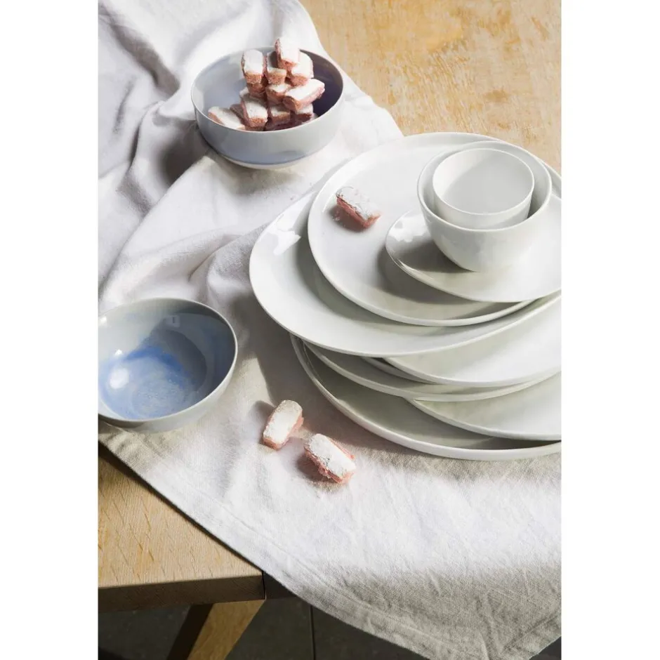 Pomax Vaisselle-PORCELINO WHITE - gobelet - porcelaine - DIA 7,5 x H 6,5 cm - blanc