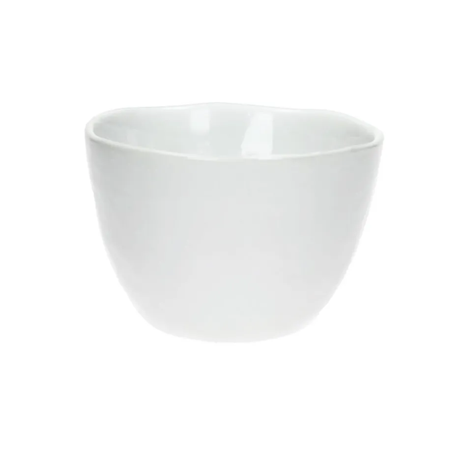 Pomax Vaisselle-PORCELINO WHITE - mini bol - porcelaine - DIA 10 x H 7 cm - blanc