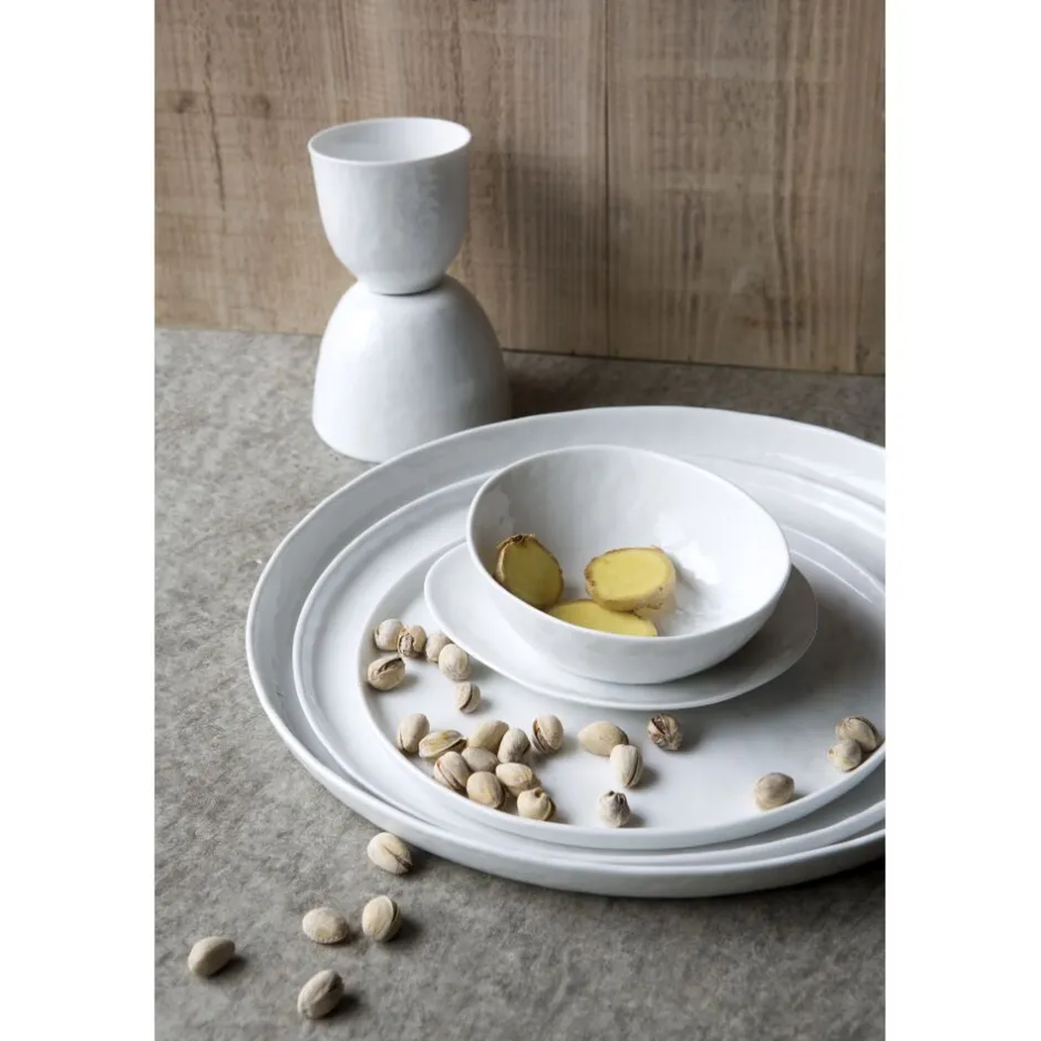 Pomax Vaisselle-PORCELINO WHITE - mug - porcelaine - DIA 8 x H 11 cm