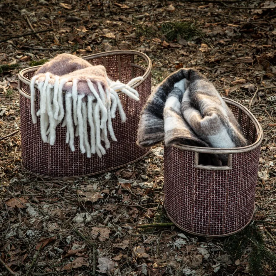 Pomax Plaids-RAYO - plaid - acrylique / polyester - L 130 x W 170 cm - mix de couleurs