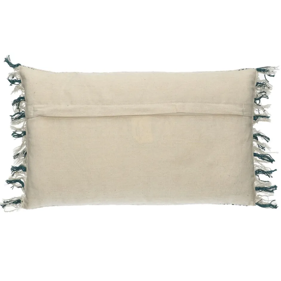 Pomax Coussins-REVERIES - coussin - coton - L 50 x W 30 cm - vert forêt