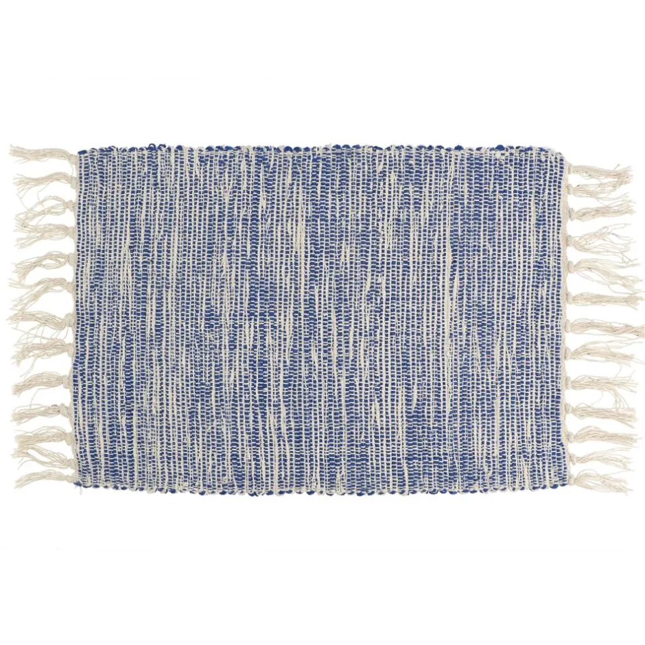Pomax Linge De Table-REVERIES - set de table - coton - L 48 x W 33 cm - bleu