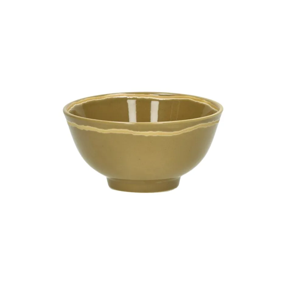Pomax Vaisselle-ROMANCE - bol à céréales - porcelaine - DIA 11,5 x H 6 cm - cumin