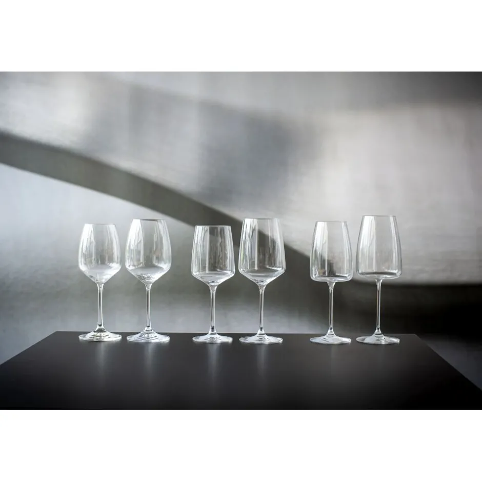 Pomax Verres-SAUVIGNON - verre à vin rouge - verre cristallin - DIA 8 x H 22,5 cm