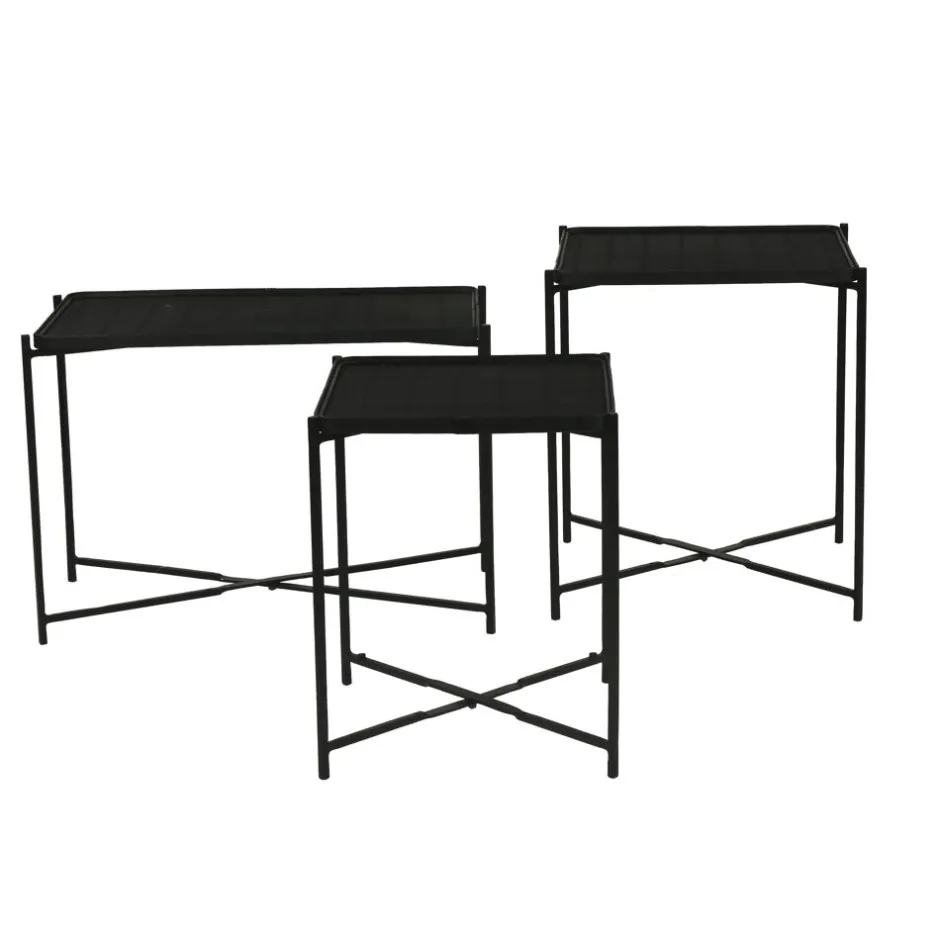Pomax Concepts Modulaires-SHADOW - plateau L - bambou / bois - L 58 x W 33 x H 2 cm - noir
