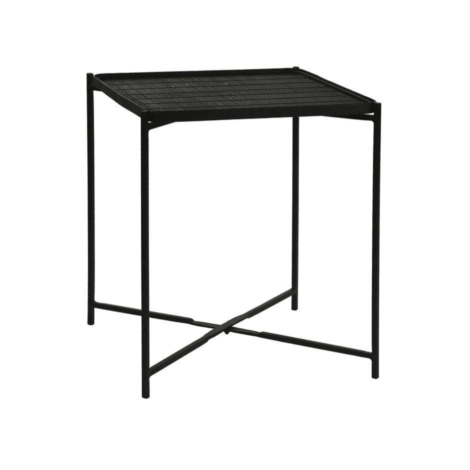 Pomax Concepts Modulaires-SHADOW - plateau M - bambou / bois - L 40 x W 40 x H 2 cm - noir