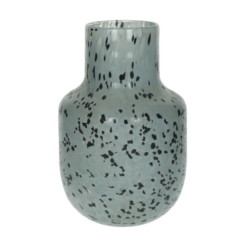 Pomax Vases-SPICKLE - vase - verre - DIA 16,5 x H 25 cm - mix de couleurs