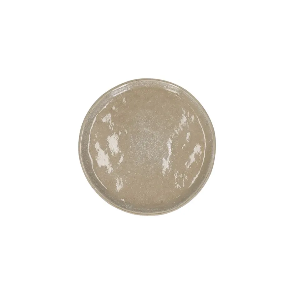 Pomax Vaisselle-SPIRO - assiette apéritif - grès - DIA 12 cm x H 1 cm - coquillage