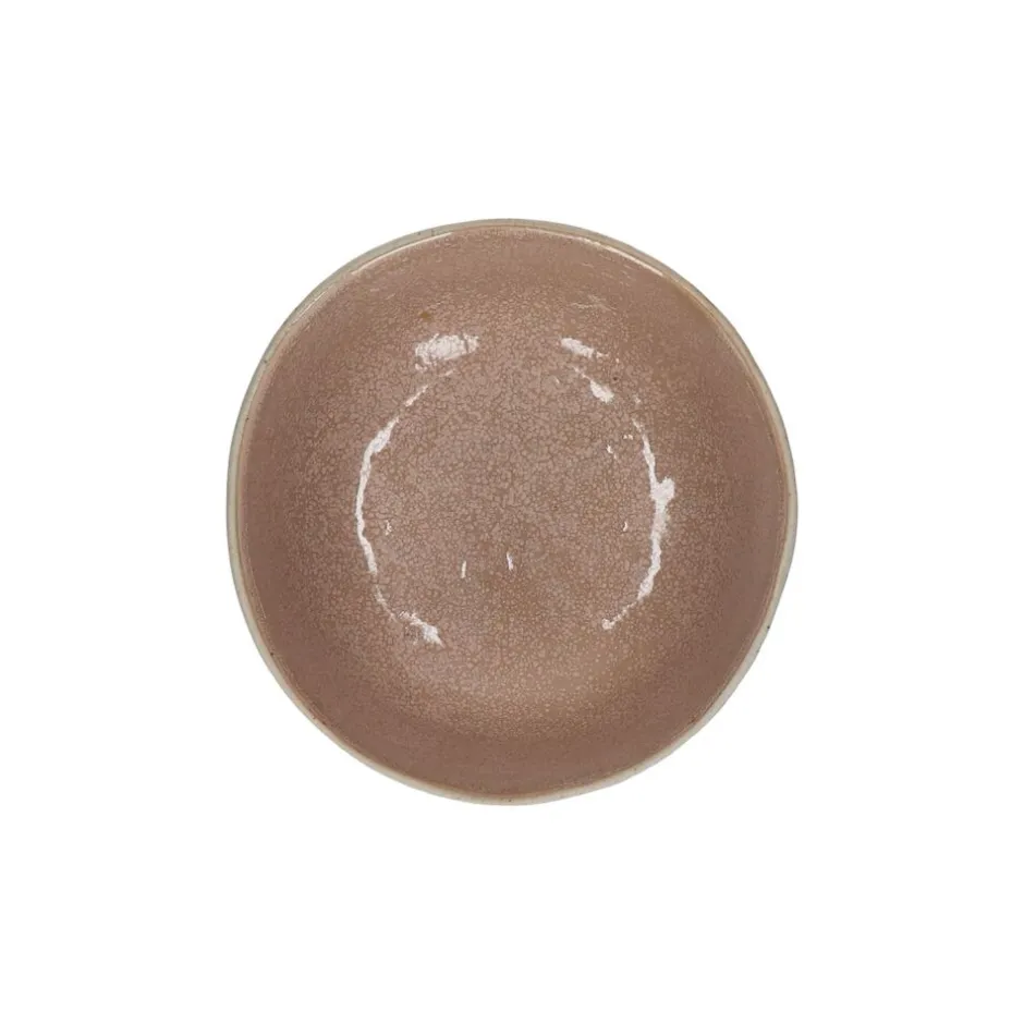 Pomax Vaisselle-SPIRO - bol à céréales - grès - DIA 13 x H 6 cm - poudre rose