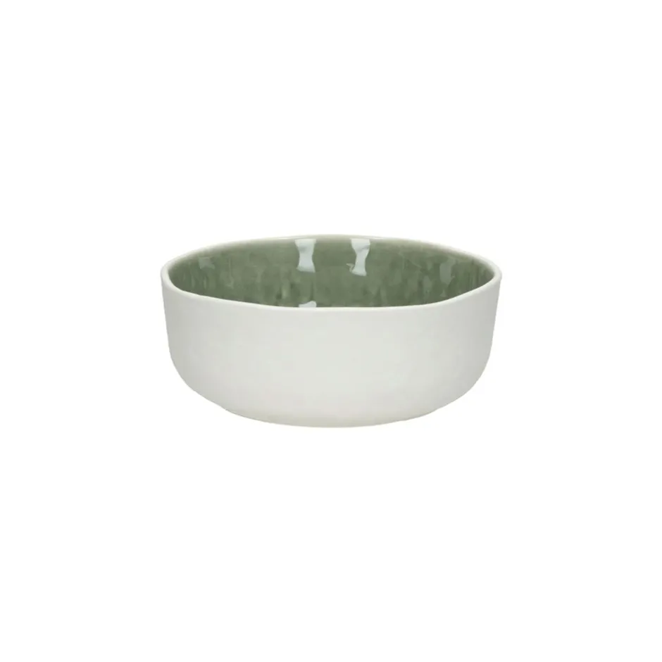 Pomax Vaisselle-SPIRO - bol à soupe - porcelaine - DIA 16 x H 6 cm - céladon