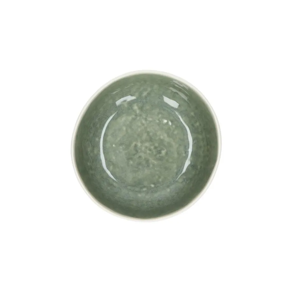 Pomax Vaisselle-SPIRO - bol à soupe - porcelaine - DIA 16 x H 6 cm - céladon
