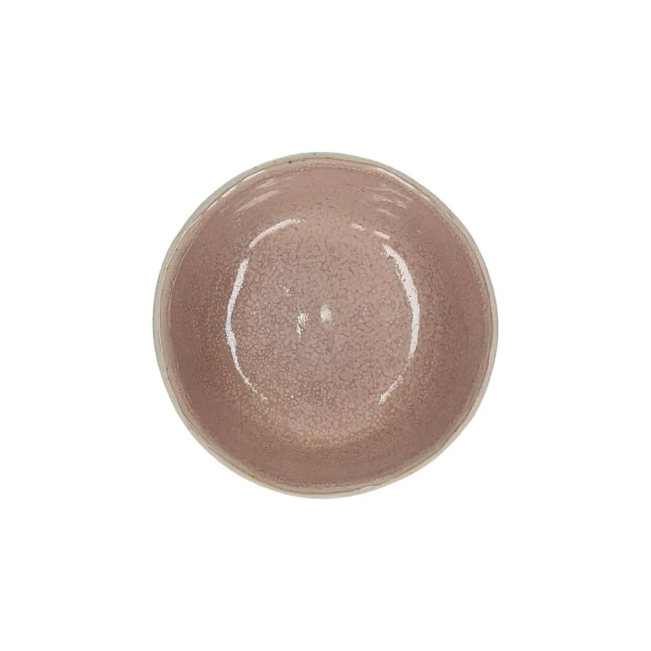 Pomax Vaisselle-SPIRO - mini bol - grès - DIA 9 x H 4,2 cm - poudre rose