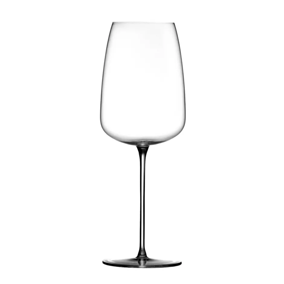 Pomax Verres-SYRAH - verre à vin rouge - verre cristallin - DIA 26 x H 9 cm