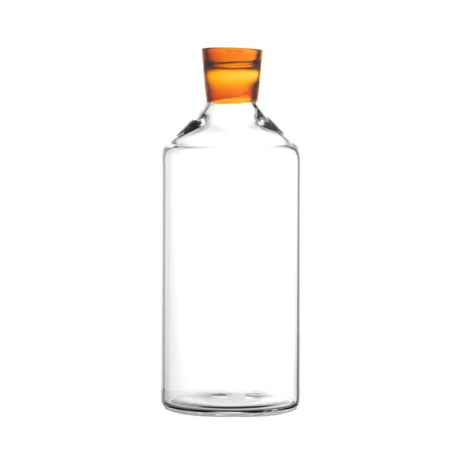 Pomax Carafes-TARIFA - carafe - verre borosilicaté - DIA 10 x H 26 cm - ambre