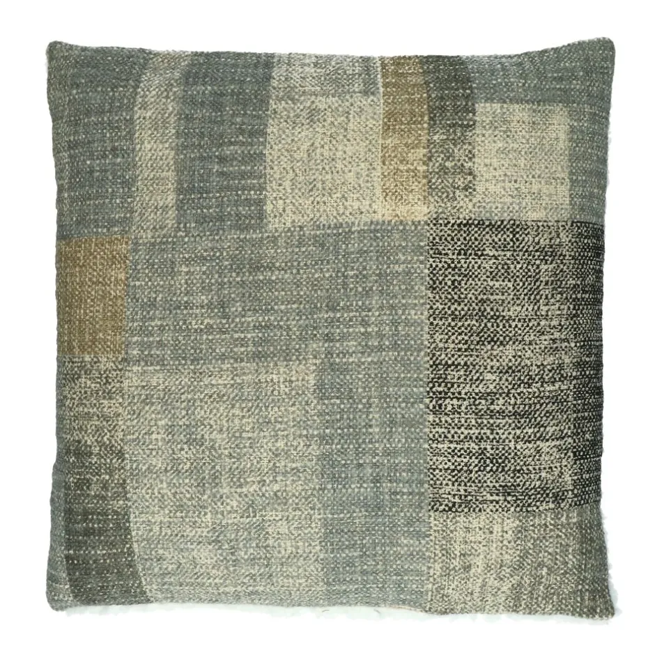 Pomax Coussins-TOUDOU - coussin - coton / polyester - L 45 x W 45 cm - multicolore