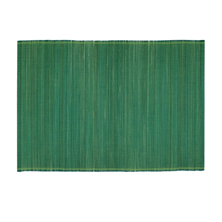 Pomax Linge De Table-VERDE - set de table - bambou - L 48 x W 33 cm - vert