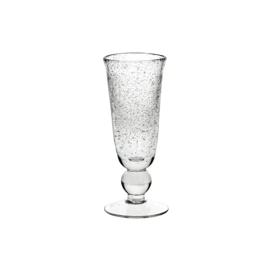 Pomax Verres-VICTOR - flûte à champagne - verre - DIA 7 x H 17 cm - transparent