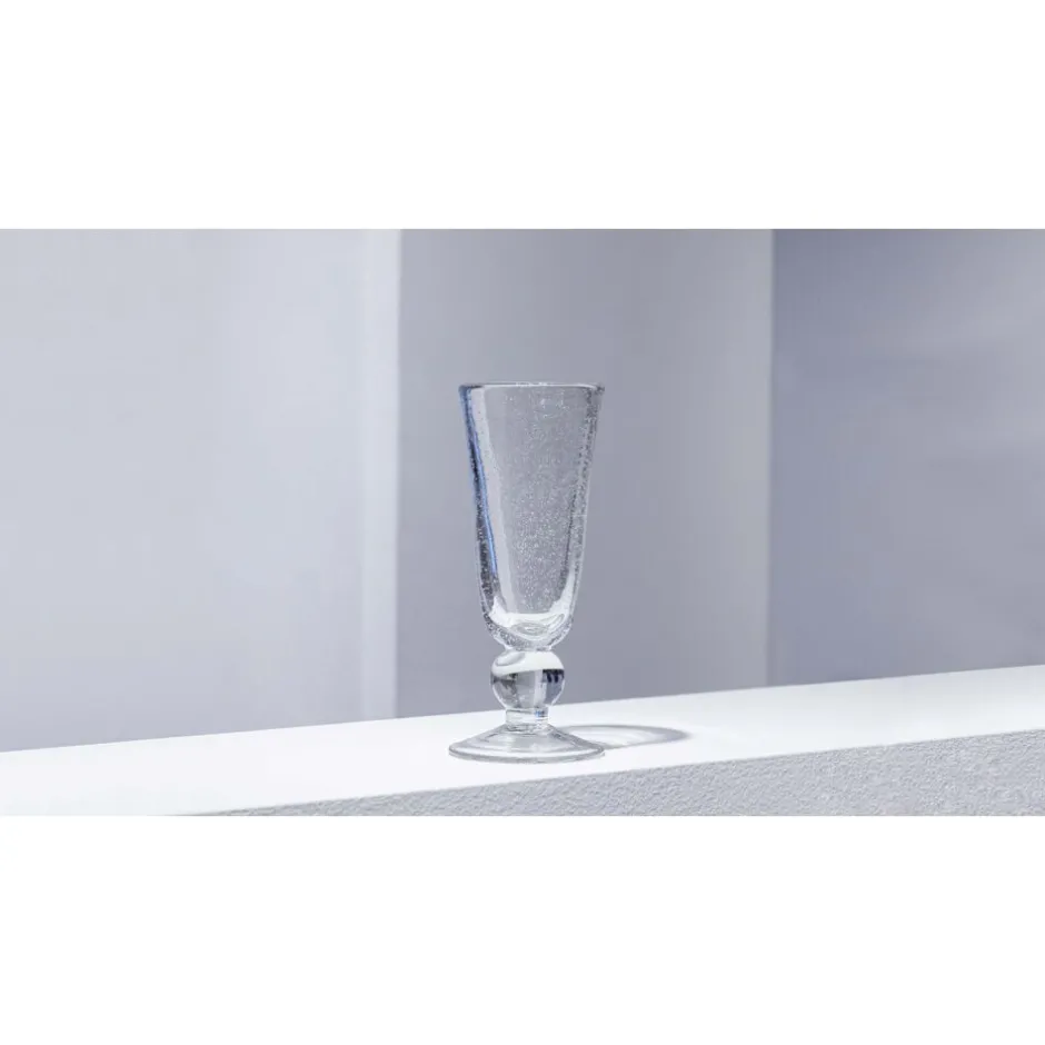 Pomax Verres-VICTOR - flûte à champagne - verre - DIA 7 x H 17 cm - transparent