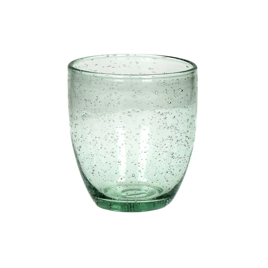 Pomax Verres-VICTOR - verre à eau - verre - DIA 8,5 x H 9,5 cm - vert pâle