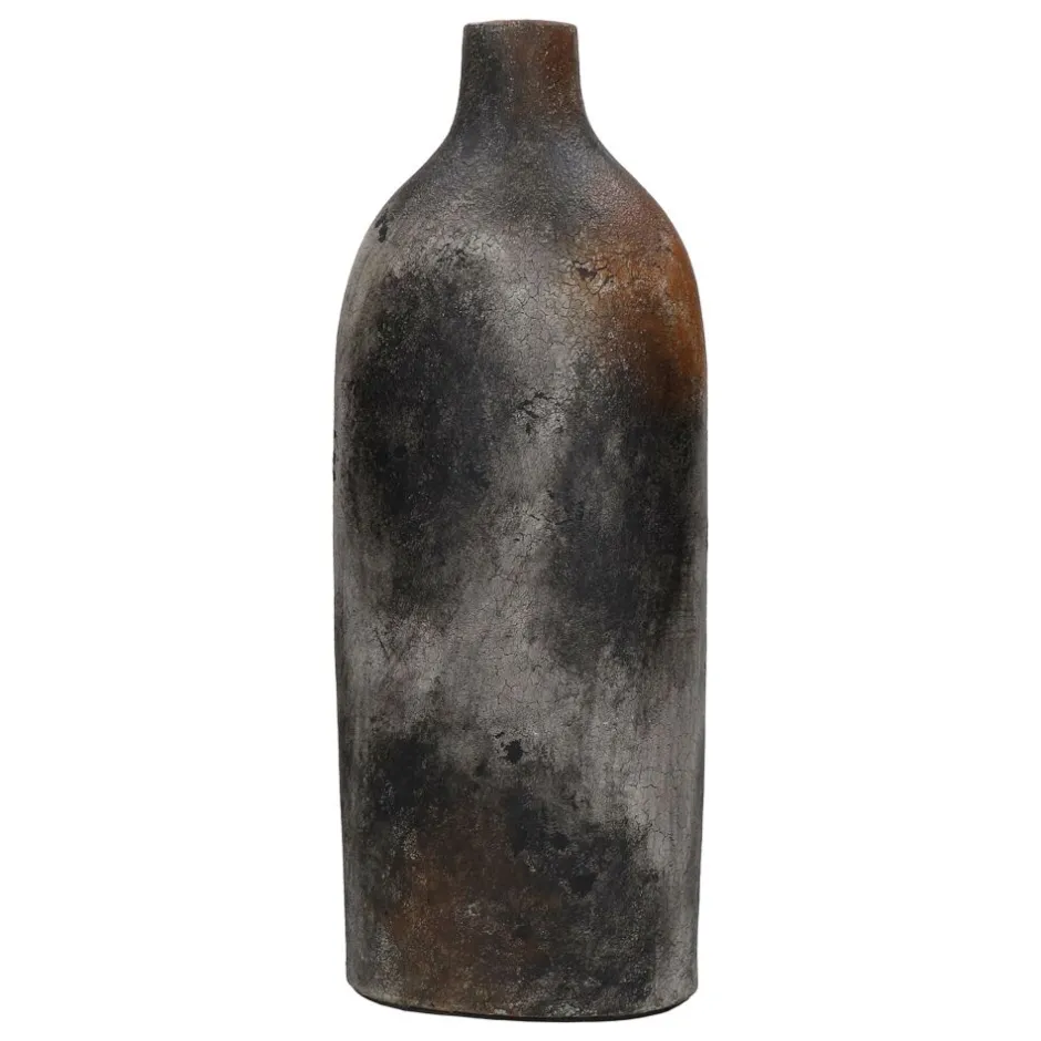 Pomax Vases-YARIM - vase - terracotta - L 17,5 x W 12,5 x H 48 cm - multicolore